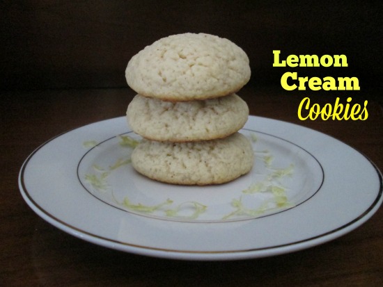 Lemon Cream Cookies- It's me, debcb!